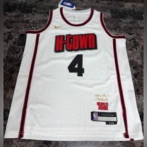 Houston Rockets Jalen Green Nike White 2024/25 Swingman Player Jersey Youth L